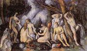Paul Cezanne The Large Bathers oil
